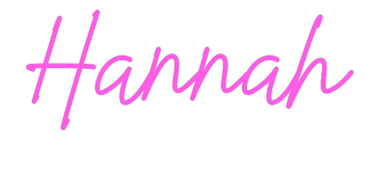 US Custom Neon: Hannah