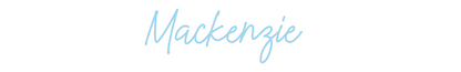 Custom Neon: Mackenzie