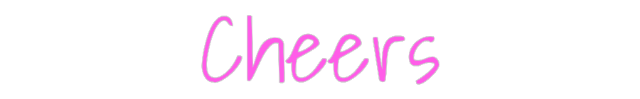 Aangepast neon: proost