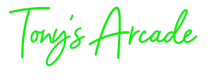 US Custom Neon: Tony’s Arcade