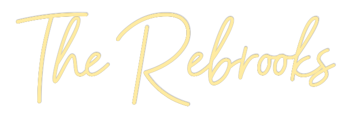 Wedding Custom Neon: The Rebrooks