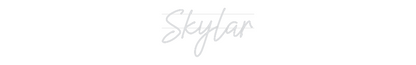 Custom Neon: Skylar