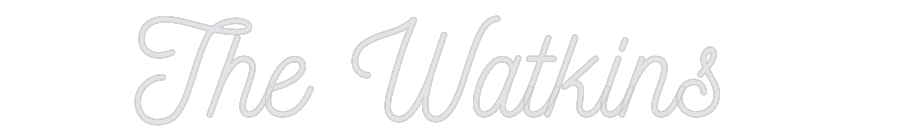 Custom Neon: The Watkins