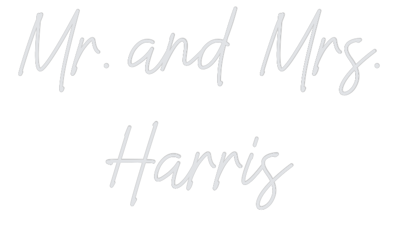 US Custom Neon: Mr. and Mrs.
...