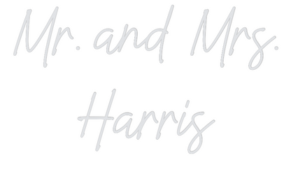 US Custom Neon: Mr. and Mrs.
...