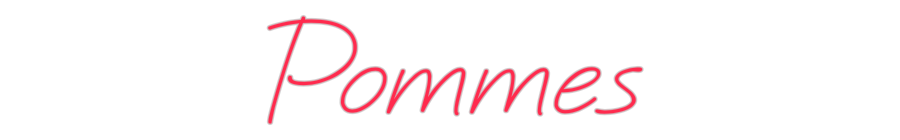DE Custom Neon: Pommes