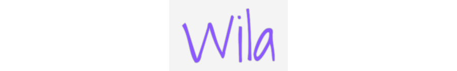 Aangepast neon: Wila
