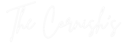 US Custom Neon: The Cornish&
