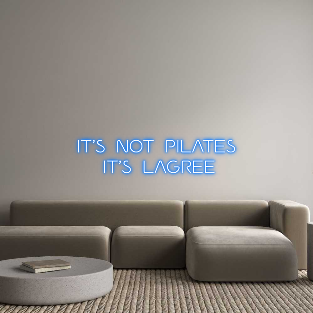 US Custom Neon: IT’S  NOT  PI...
