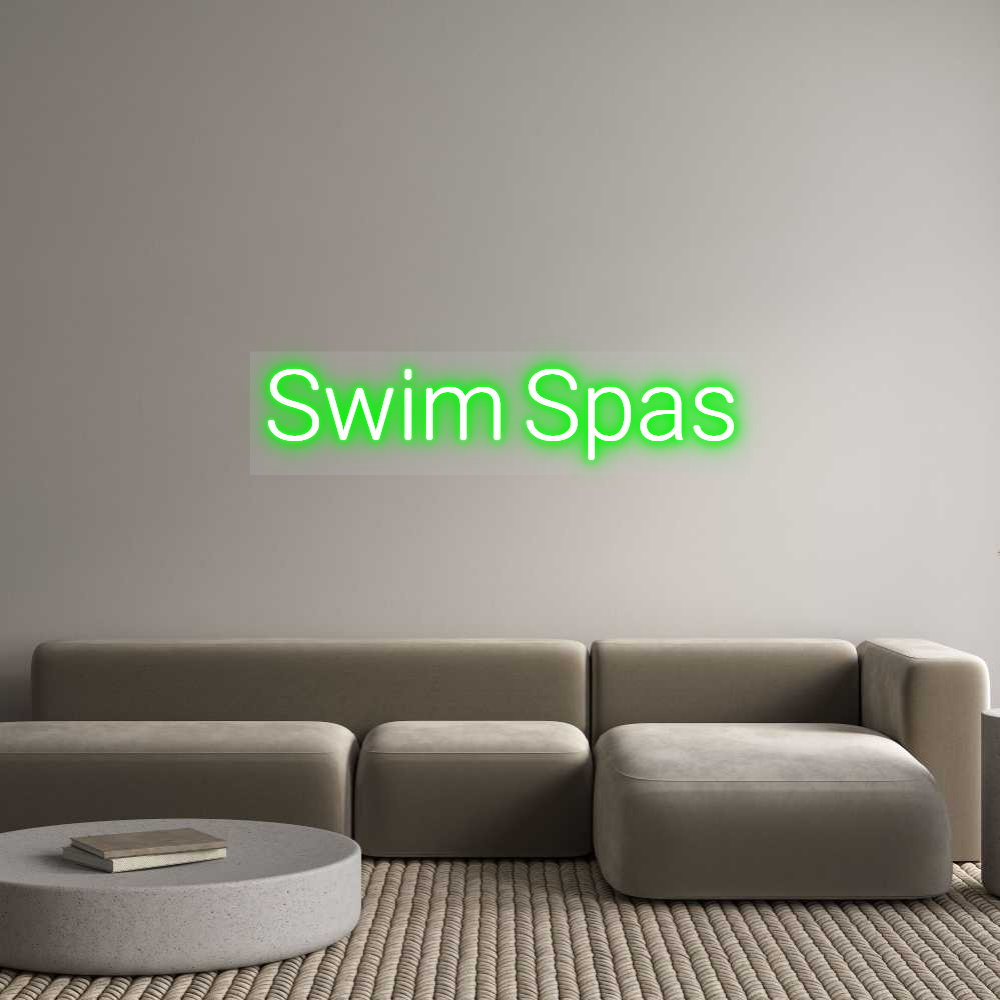 US Custom Neon: Swim Spas