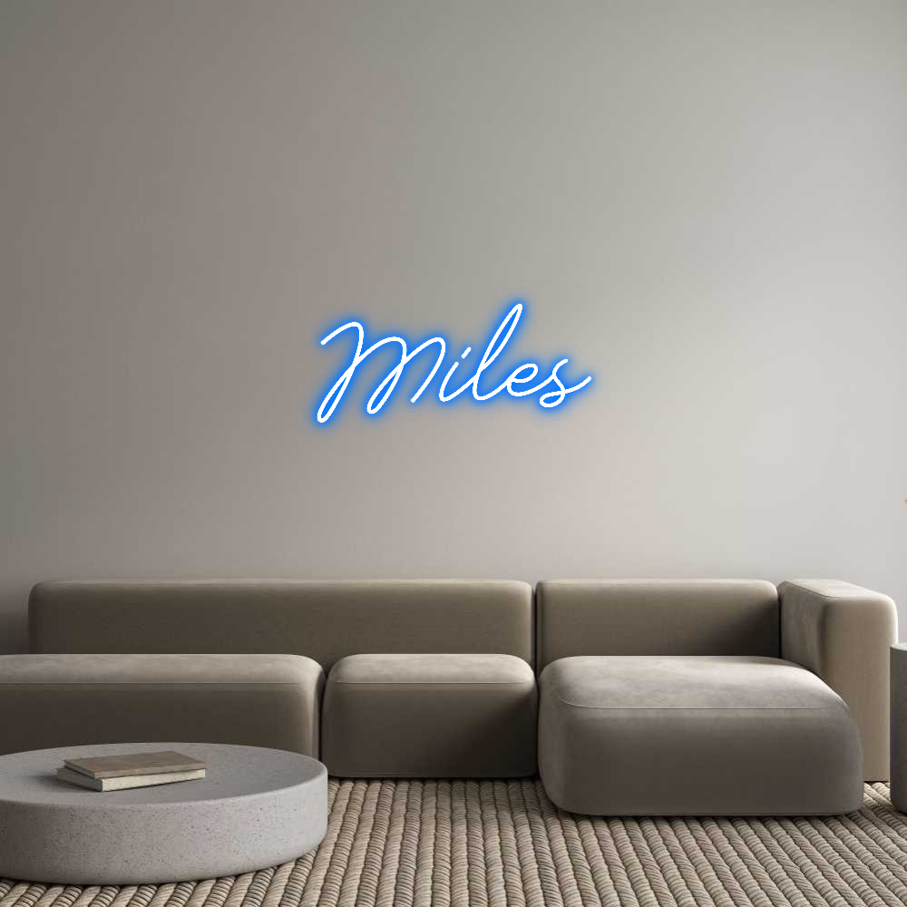 Custom Neon: Miles