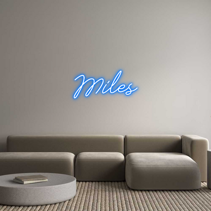 Custom Neon: Miles
