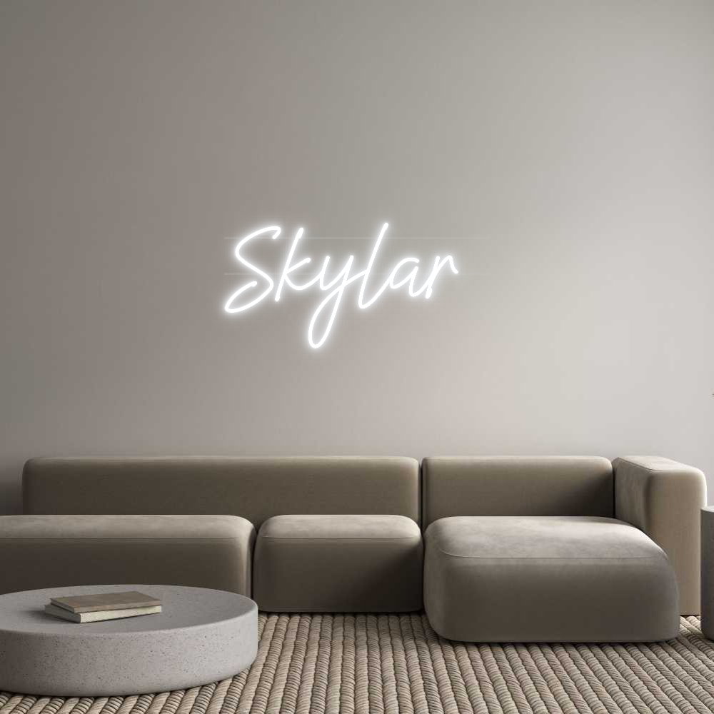 Custom Neon: Skylar