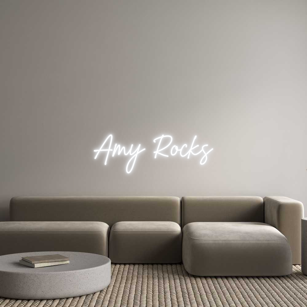 US Custom Neon: Amy Rocks