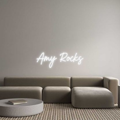 US Custom Neon: Amy Rocks