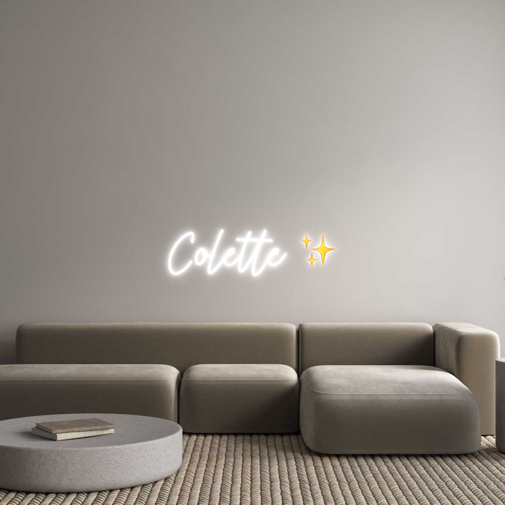 US Custom Neon: Colette ✨