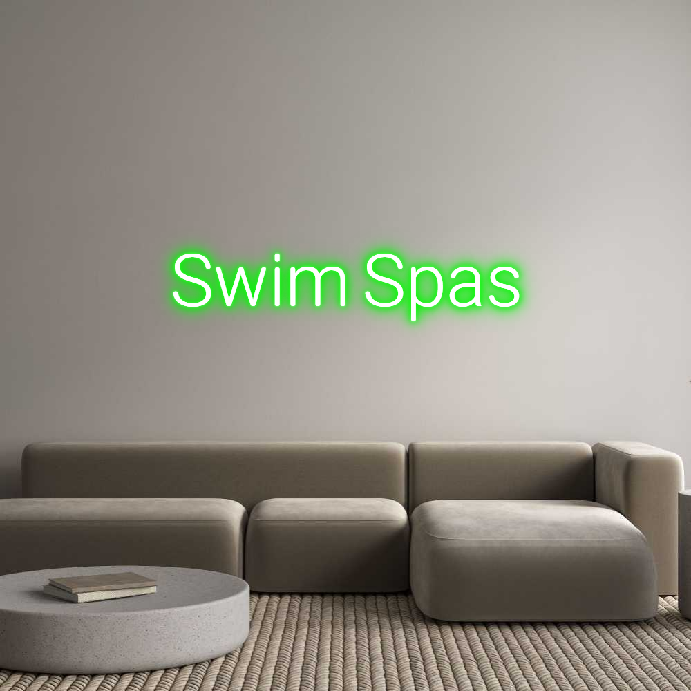 US Custom Neon: Swim Spas