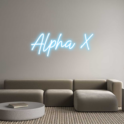US Custom Neon: Alpha X
