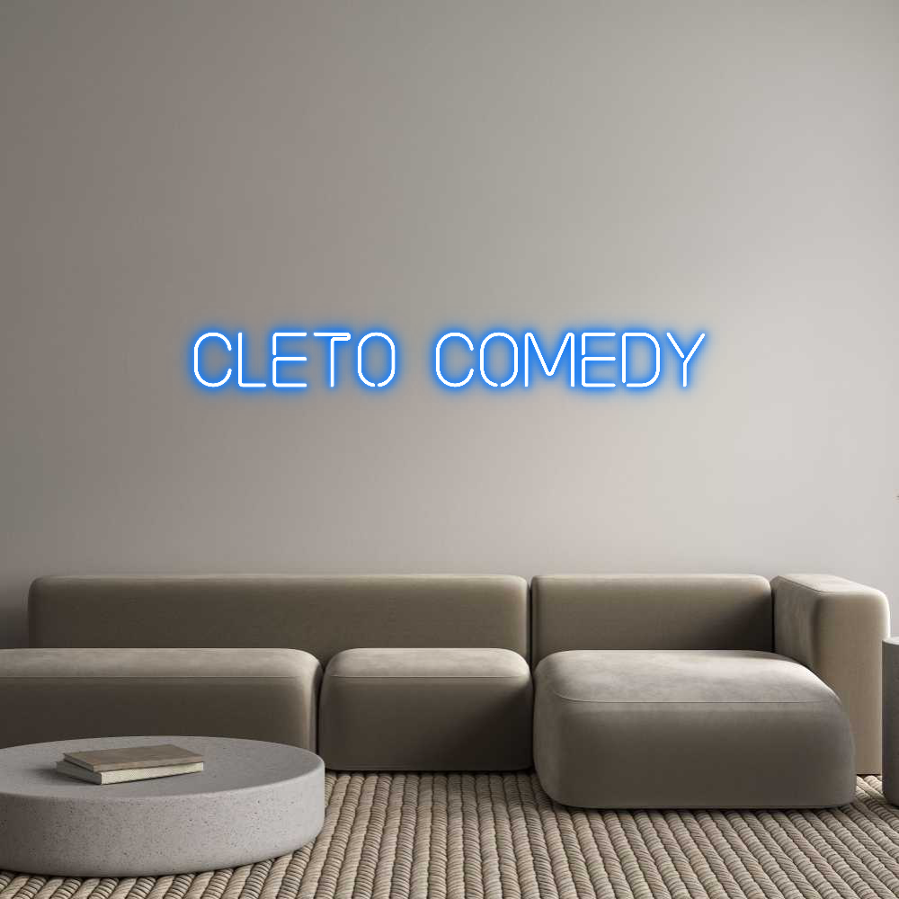 Aangepast neon: CLETO COMEDY