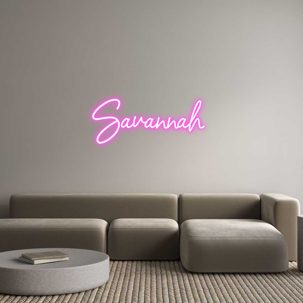 Custom Neon: Savannah