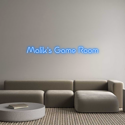 Custom Neon: Malik&