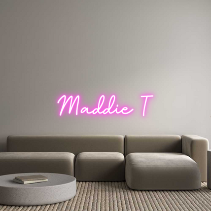 US Custom Neon: Maddie T