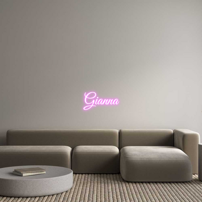 US Custom Neon: Gianna