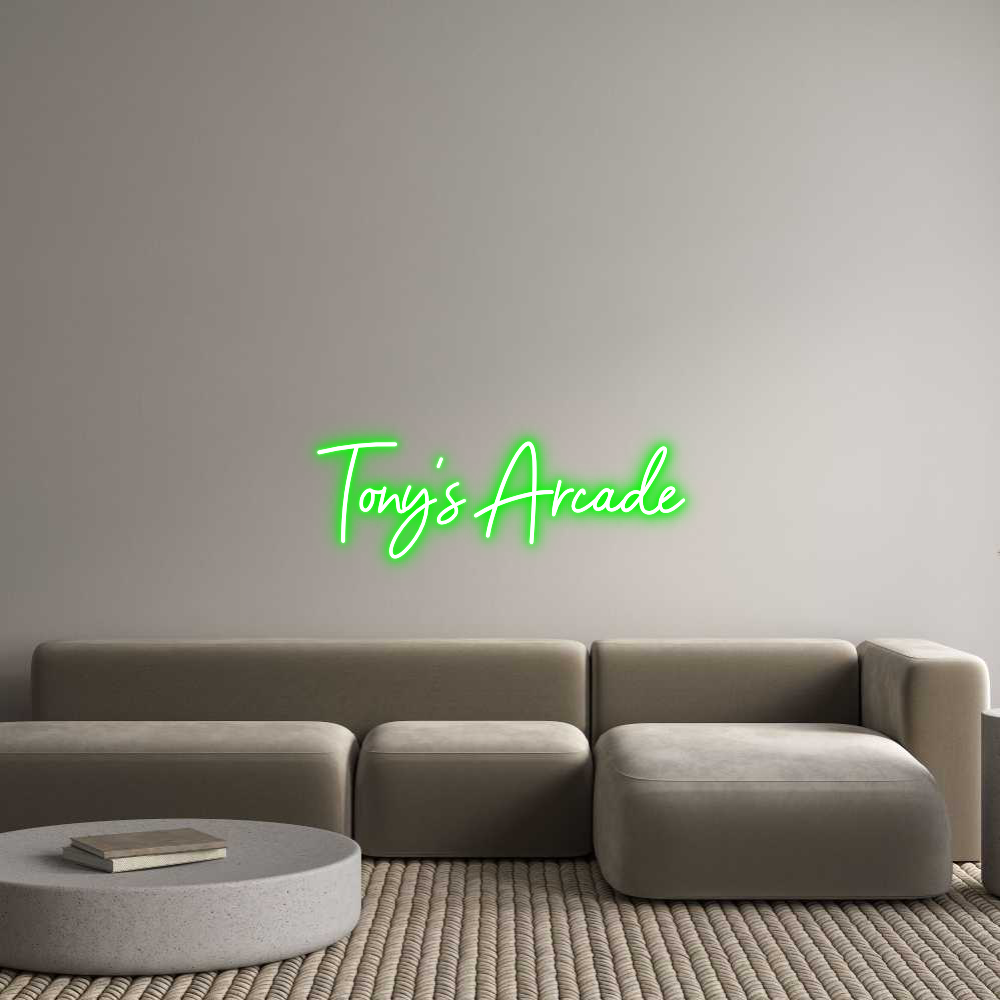 US Custom Neon: Tony’s Arcade