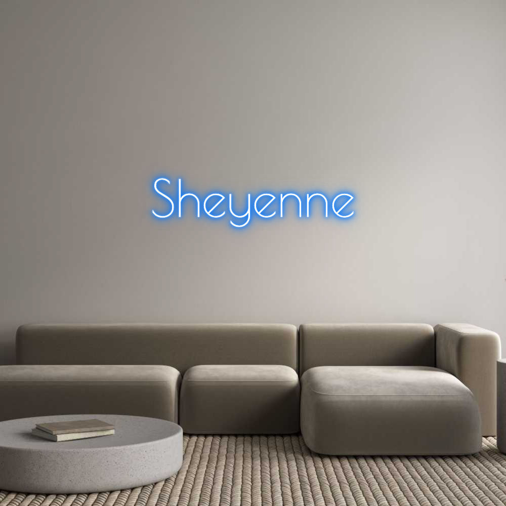 Custom Neon: Sheyenne