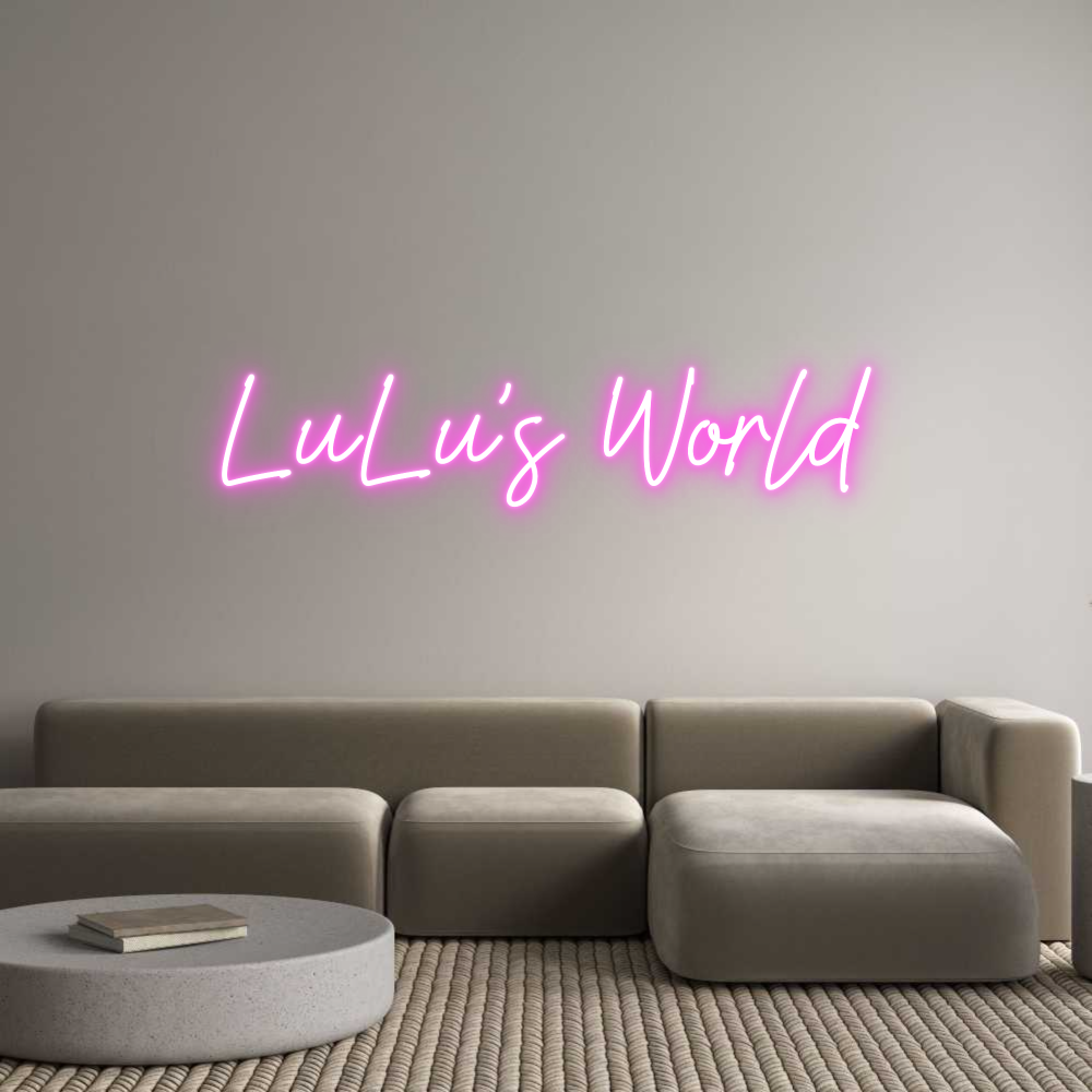 Custom Neon: Lulus Welt