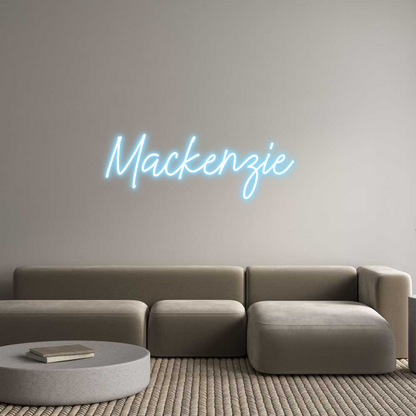 Custom Neon: Mackenzie