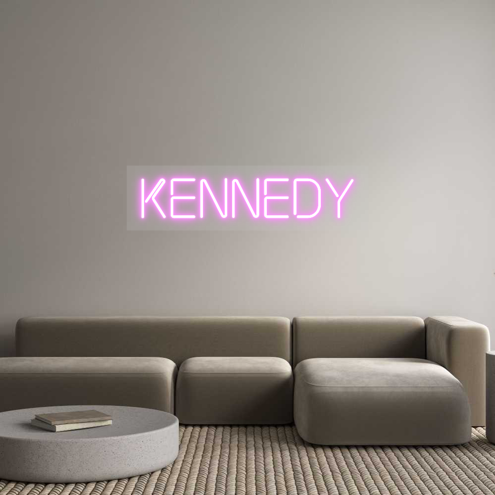 Aangepast neon: Kennedy