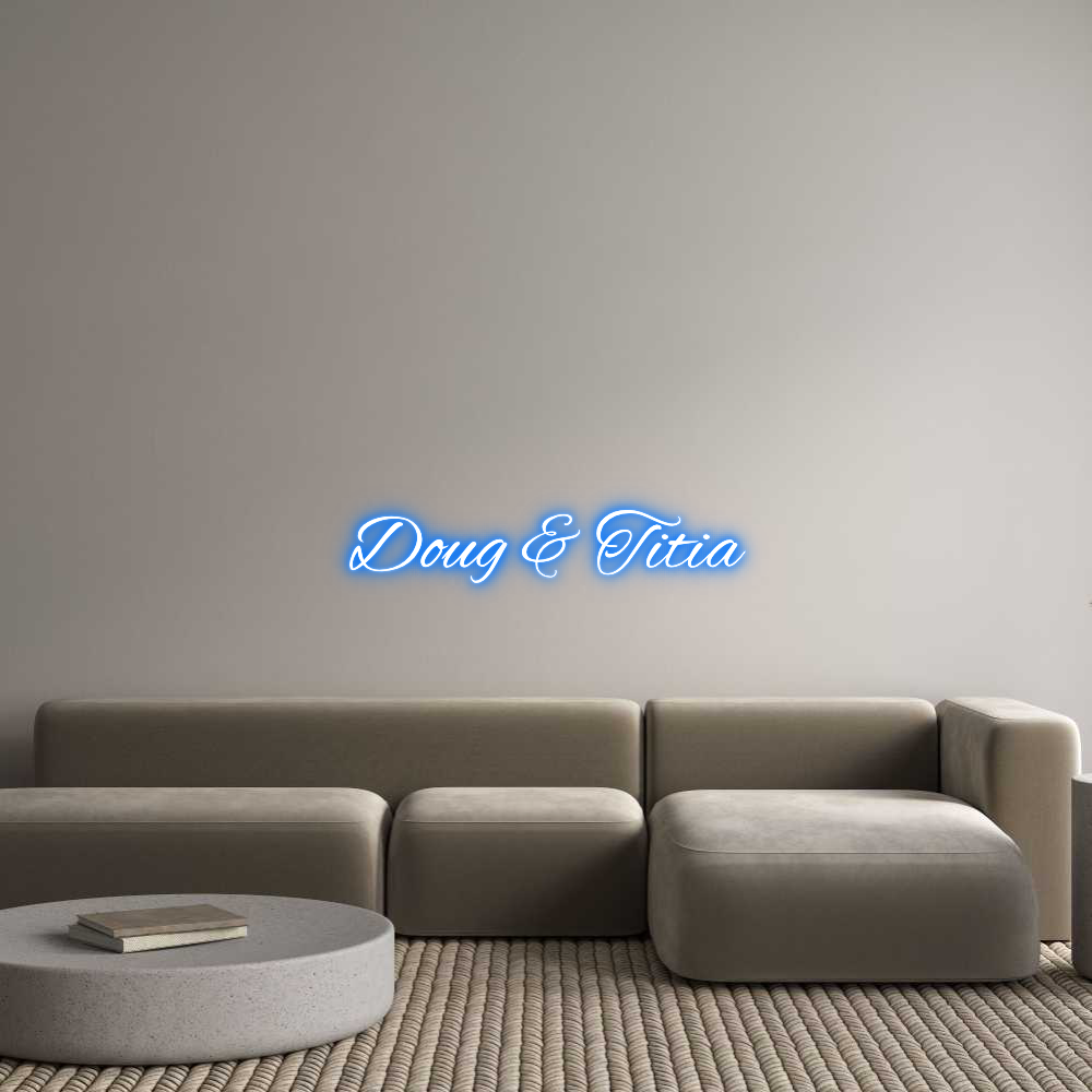 US Custom Neon: Doug &amp; Titia