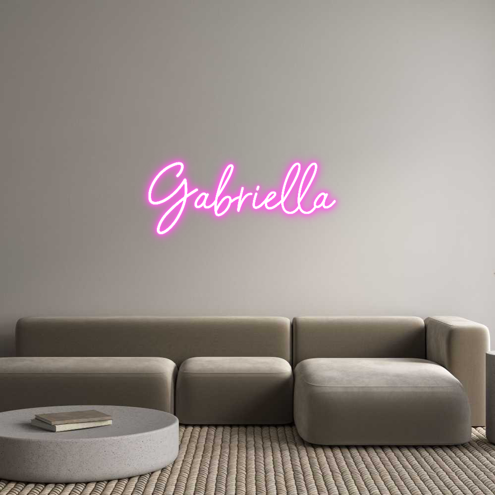 Custom Neon: Gabriella