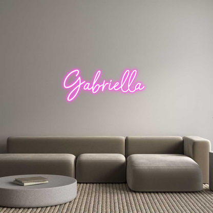 Custom Neon: Gabriella