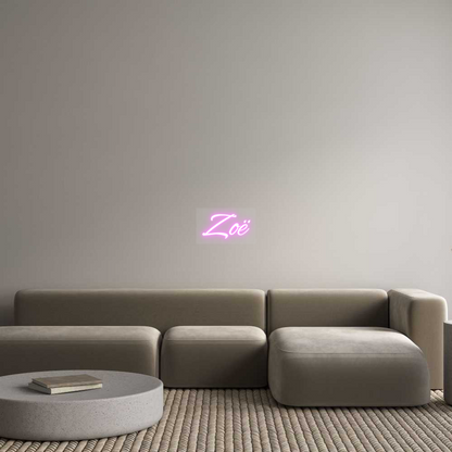 US Custom Neon: Zoë