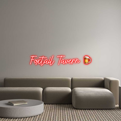 US Custom Neon: Foxtail Taver...