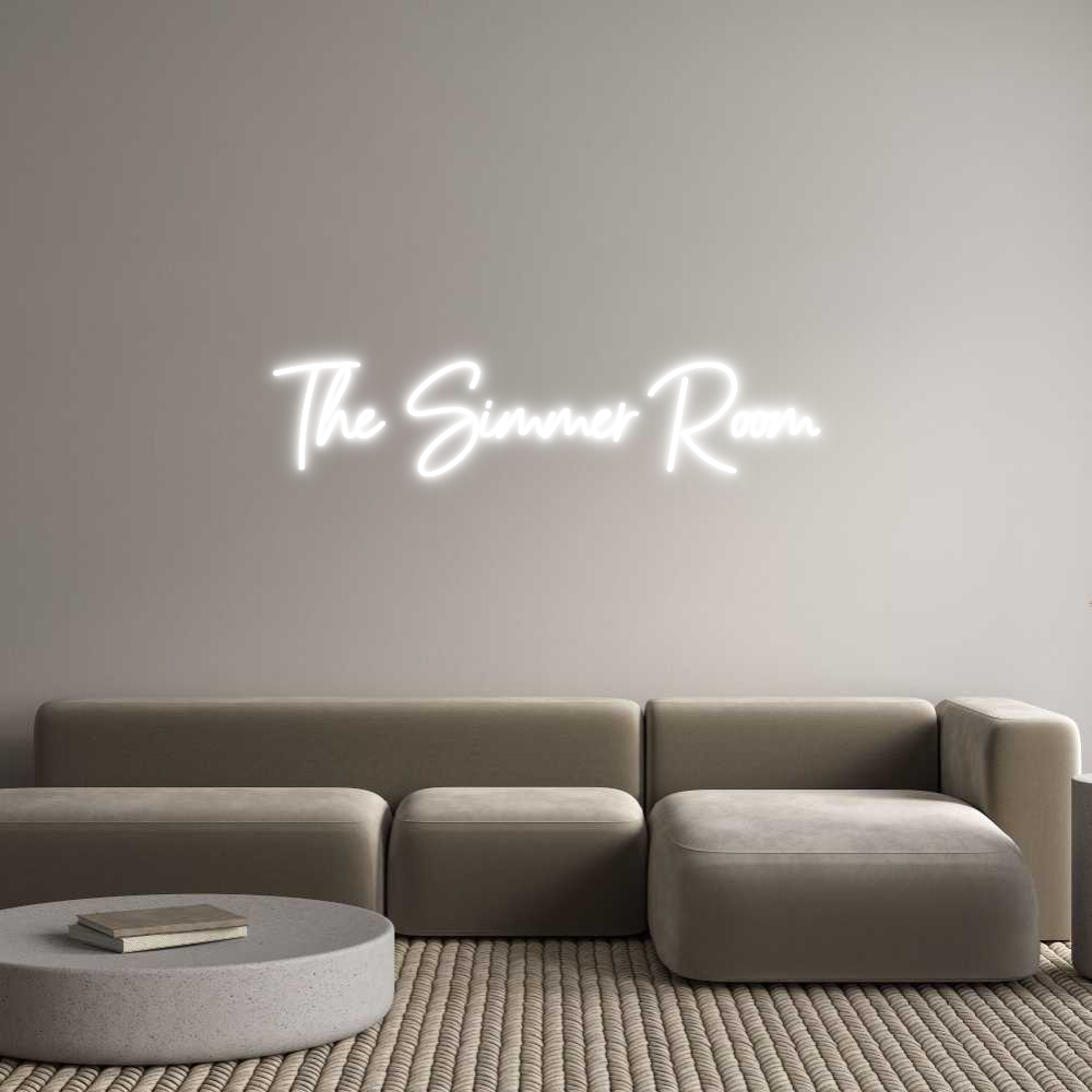 US Custom Neon: The Simmer Room
