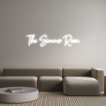 US Custom Neon: The Simmer Room