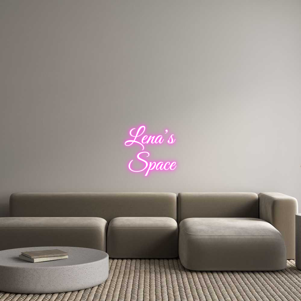 US Custom Neon: Lena’s 
Space