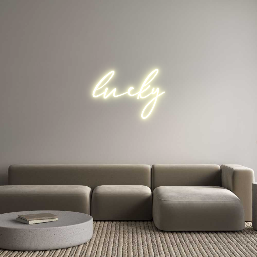 US Custom Neon: lucky