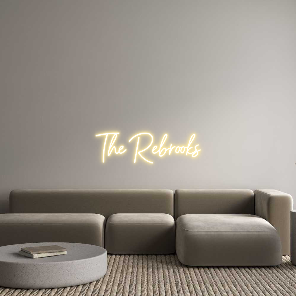 Wedding Custom Neon: The Rebrooks