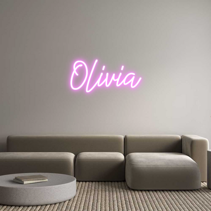 US Custom Neon: Olivia