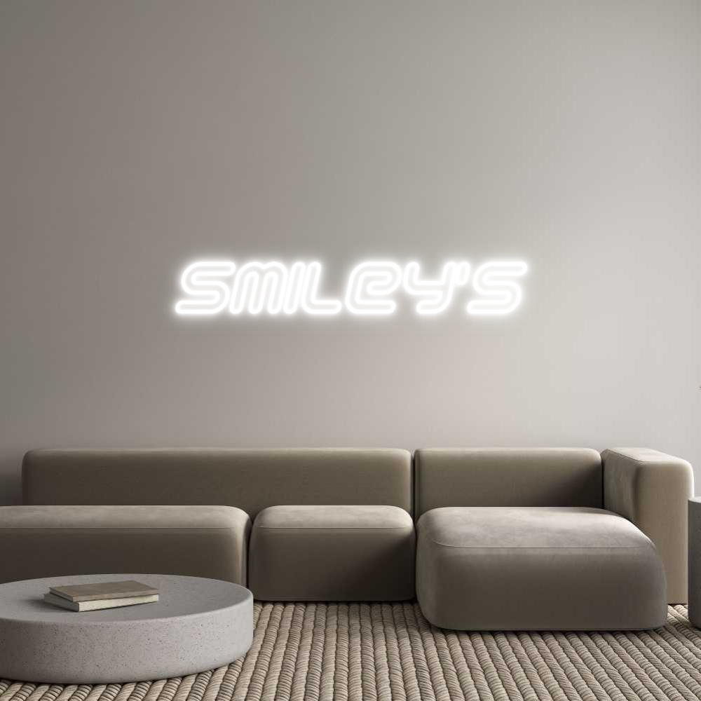 US Custom Neon: Smiley&