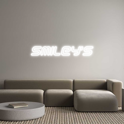 US Custom Neon: Smiley&