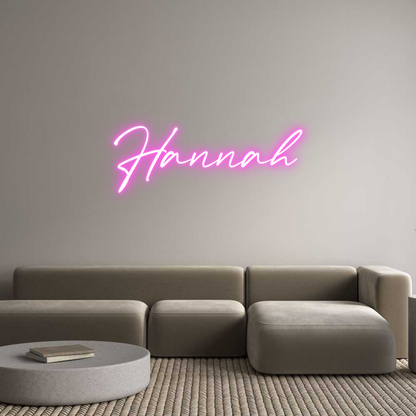 US Custom Neon: Hannah