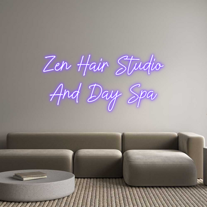 Custom Neon: Zen Hair Stud...