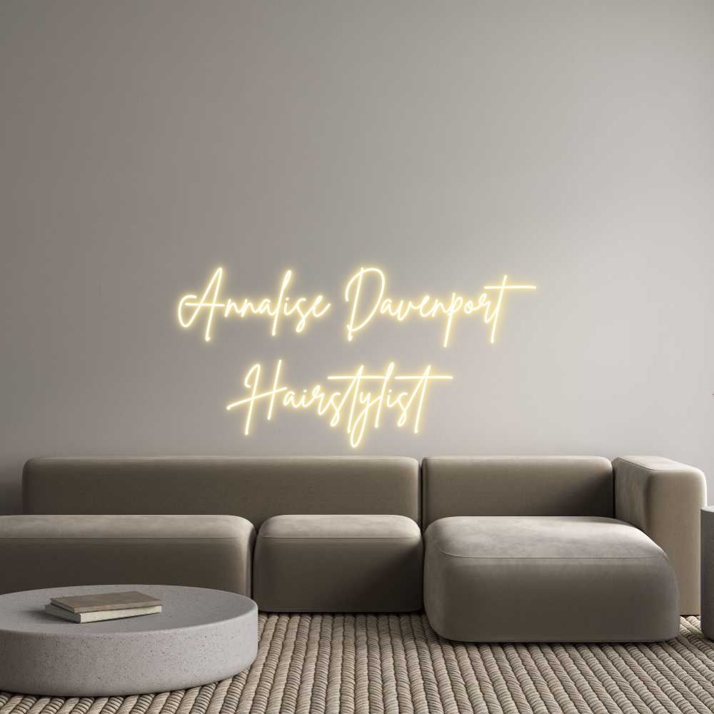 US Custom Neon: Annalise Dave...