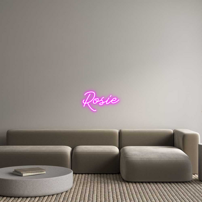 US Custom Neon: Rosie