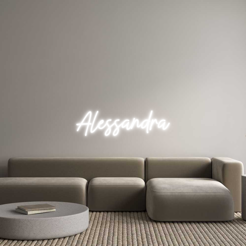 US Custom Neon: Alessandra